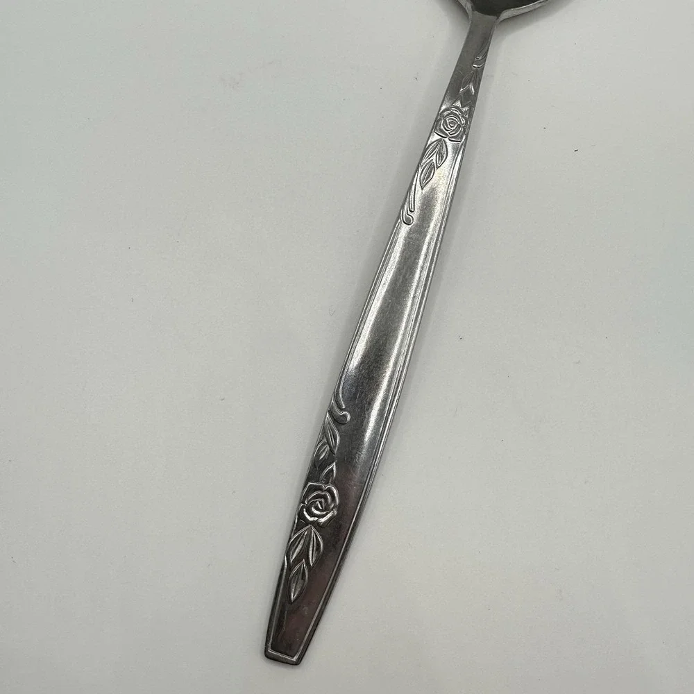 IIC Stainless Imperial Rosemere Serving Spoon Replacement Stainless Steel 8 1/2